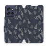 Flipové pouzdro Mobiwear - Motorola Edge 50 Neo - VP15S Kapradiny (Knížkové flip pouzdro, obal, kryt na mobil Motorola Edge 50 Neo - VP15S Kapradiny, materiál Umělá kůže + TPU - ochrana 360°, stojánek