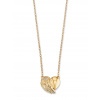 Engelsrufer ERN-LILHEARTWING-G heart wing ladies necklace 40cm, adjustable