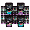 Vlhké krmivo pre mačky Rafi MIX kačica, morčacie, tuniak, teľacie mäso 40 x 100 g