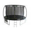 LEAN Sport Trampolína LEAN Sport Max 426 cm - čierno-zelená