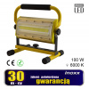 NVOX Prémiový LED reflektor 100w 6000k batéria/230v