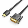 Hip Hop Adaptér DVI na HDMI Vention ABFBH Čierna 2 m
