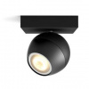 Bodové svietidlo Philips Hue Buckram White Ambiance Spot (5047130P6) čierne