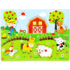 Wiky Vkladačka farma drevená 30 x 23 cm WKW117209