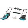 Vertikulátor - Vertikutátor Makita 2 v 1 + kosačka Makita + valec (Vertikulátor - Vertikutátor Makita 2 v 1 + kosačka Makita + valec)