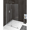 POLYSAN MODULAR SHOWER MS5 160cm sprchová stena s výsuvným panelom, profil chróm, sklo číre, MS5-160