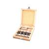 EXTOL CRAFT vrtáky do dreva s dorazom, sada 4 ks, ∅3-4-5-6mm, dĺžka 76-94mm, 20206