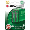 AgfaPhoto prednabité batérie 1.2V, AA, 2100mAh, blister 2ks AP-HR62100IE-2B