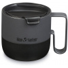 Nerezový hrnček Klean Kanteen Rise 14oz Mug (w/Flip Lid) - Asphalt 399 ml uni