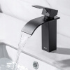 ONECE Washbasin Faucet Waterfall Čierny umývadlo (ONECE Washbasin Faucet Waterfall Čierny umývadlo)