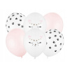 PartyDeco Balóniky Ružová Mačička 30cm