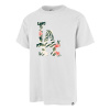 Pánske Tričko s krátkym rukávom 47 MLB LOS ANGELES DODGERS COASTAL FLORAL '47 ECHO TEE BB012TEMECH576732WW – Biela