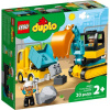 LEGO Duplo 10931 Nákladiak a pásový bager (10931)