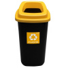 Košík na segregáciu odpadu, košík na triedenie, 90 l, žltý (Košík na segregáciu odpadu, košík na triedenie, 90 l, žltý)