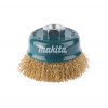 Makita D-39768 hrncová kefa mosadzný drôt vlnitý 75mm M14
