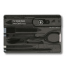 SWISSCARD CLASSIC (10 funkcií) , red transparent Farba: black transparent