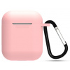 Ochranné puzdro na Apple Airpods 1,2 silikónové hladké Farva: Ružová