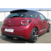 70mm Športový tlmič výfuku Citroen DS3 - s certifikátom ECE (860805T-X)