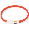 Karlie Obojok USB Visio Light LED nabíjací 35 cm červený