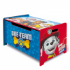 Detský drevený nábytok 2v1 PAW PATROL Lavica / Box na hračky, PW14176