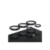 PanzerGlass Hoops - Chránič na objektiv pro mobilní telefon - černá - pro Samsung Galaxy S24 Ultra 1209