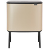 Brabantia BO Touch Bin 3x11L champagne