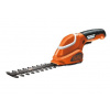BLACK+DECKER - 3,6 V AKU nožnice na kríky a trávu, integrovaná batéria, nabíjačka GSL300-QW