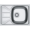 FRANKE Flash FLN 611-62/44 nerezový drez s odkvapávacou plochou, obojstranný, horná montáž, 620 x 435 mm, 101.0712.180