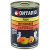 Konzerva ONTARIO Dog Mini Multi Fish and Salmon Oil 400g