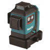 Makita Náradie - 12V AKU červený krížový laser, bez batérie a nabíjačky SK700D