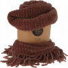 Home Styling Collection deka polyester hnedá 150x120