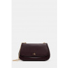Calvin Klein crossbody kabelka dámska z imitácie kože LV04F3171G burgundské ONE SIZE