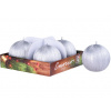 Emocio adventná guľa 4ks 60 mm Drápané strieborné sviečky