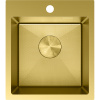 Mexen Solix oceľový kuchynský drez 1-komorový 400 x 450 mm, zlatý HC - 6401401000-55HC