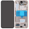 Originálny LCD displej + dotyková vrstva Samsung Galaxy S22 SM-S901 ružový
