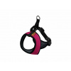 Bezpečnostný postroj do auta, S, 34-46cm, pre malé a stredné plemená psov, neoprén, fuchsia