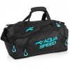 Duffle Bag M športová taška čierna-tyrkysová balenie 1 ks - 1 ks
