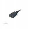 AKASA - HDMI na mikro HDMI adaptér - 25 cm (AK-CBHD09-25BK)