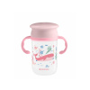 KikkaBoo Hrnček trénovací 360 ° 300ml 12m + Deep Sea Pink