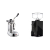 La Pavoni Stradivari Professional Lusso + Eureka Mignon Silenzio, BL black