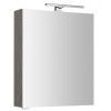 Sapho MIRRÓ galérka s LED osvetlením, 60x70x16cm, ľavá/pravá, dub strieborný SPH MC060-0011