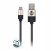 Kábel Forever USB - USB typ C 1 m čierny
