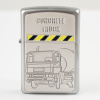 Zippo chrom Plakette Concrete Truck 2001289