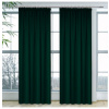 Hotový záves na riasiacej páske Heaven tmavozelený Zelená 140 x 250 cm