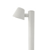 ACA Lighting Záhradné stĺpikové svietidlo VIDA max. 35W/GU10/230V/IP44, biele