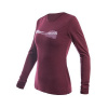 SENSOR MERINO AIR PT HILLS dámské triko dl.rukáv port red 22200013-04