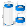 Crystalline Pool Spa Filter Filtračné kartuše SC761