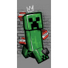 Jerry Fabrics Osuška Minecraft Metro Art Creeper