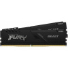 Kingston FURY Beast/DDR4/ 64GB/3200MHz/CL16/ 2x32GB/Black KF432C16BBK2/64