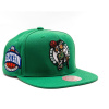Kšiltovka Mitchell & Ness NBA Conference Patch Snapback Boston Celtics Green